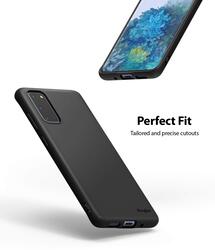 Ringke Air S Compatible with Galaxy S20 Case, Lightweight Premium TPU Shockproof Matte Slim Soft Flexible Thin Protective Phone Case for Galaxy S20   Black